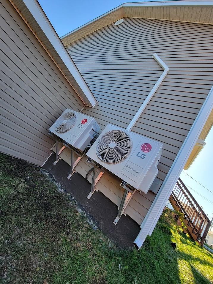 Heat pump installation project 1