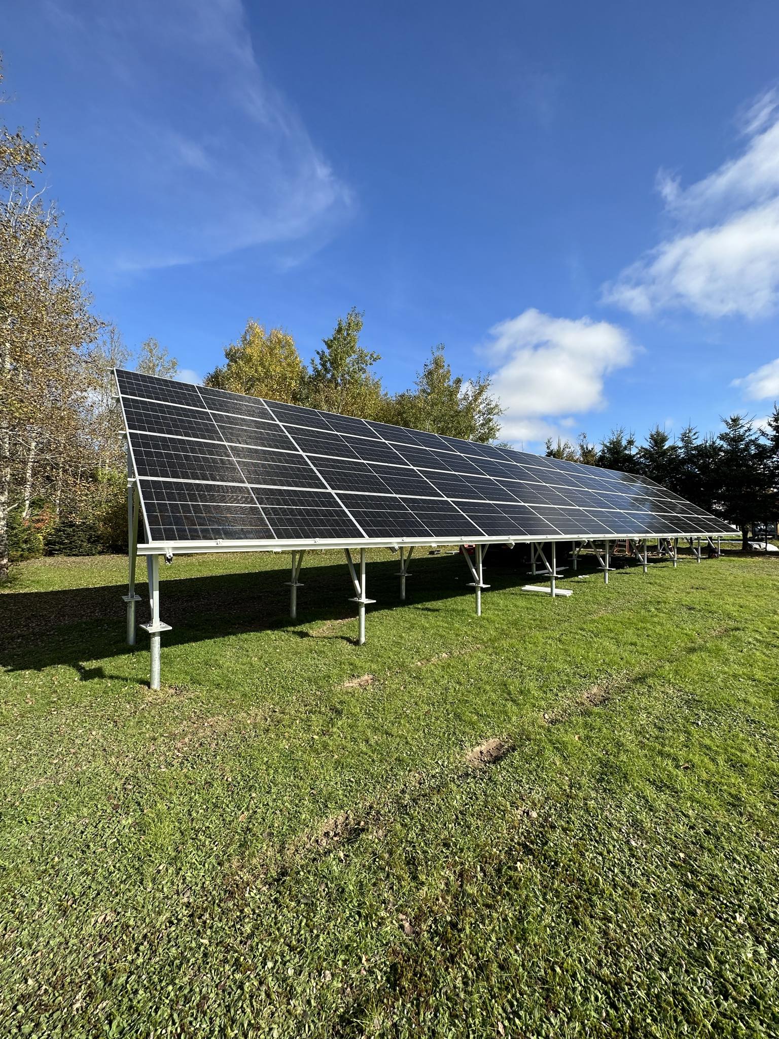 Solar panel installation project 2